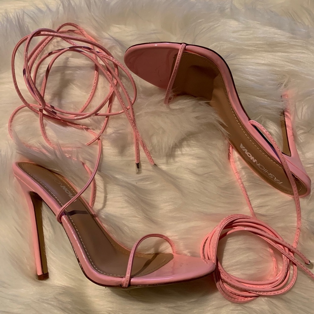 Fashion Nova Strappy Heels